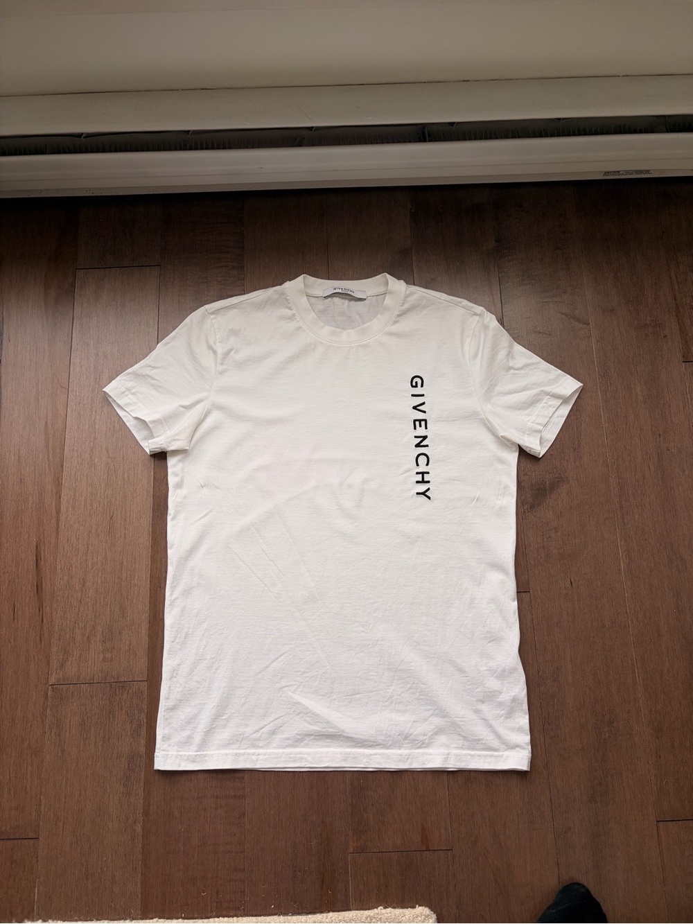 Givenchy slim fit embroidered logo shirt